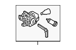 997601200 - Body: Cylinder &amp; Keys for Mercedes-Benz Image