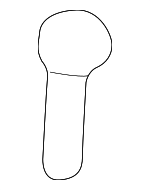 4728956 - Body: Pivot for Dodge: B150, B1500, B250, B2500, B350, B3500 Image