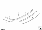 51127135588 - : Finisher, Protective Molding, Right for BMW Image