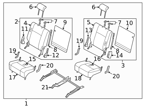 Third Row Seats for 2010 Mazda CX-9 #0