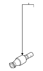 28600A9220 - : Front Muffler for Kia Image