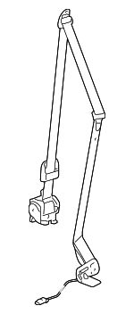 19177165 - Electrical: Belt &amp; Retractor for Buick: Terraza | Chevrolet: Uplander | Pontiac: Montana | Saturn: Relay Image