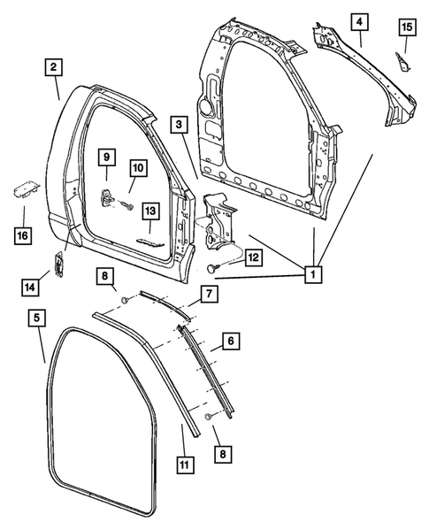 Aperture Panel for 2007 Dodge Ram 3500 #1