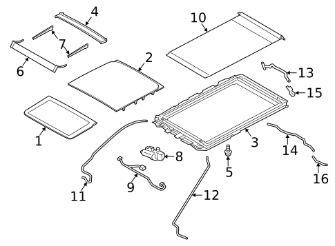 Roof for 2018 Lincoln MKC #0