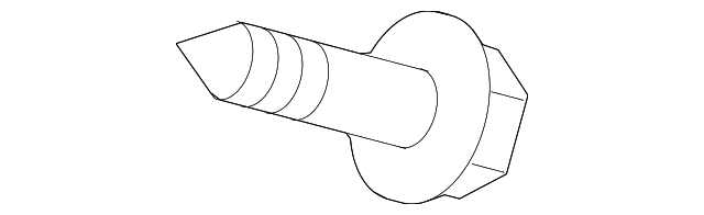W722527-S450B - Bumper Trim Screw - 2024-2025 Ford F-150