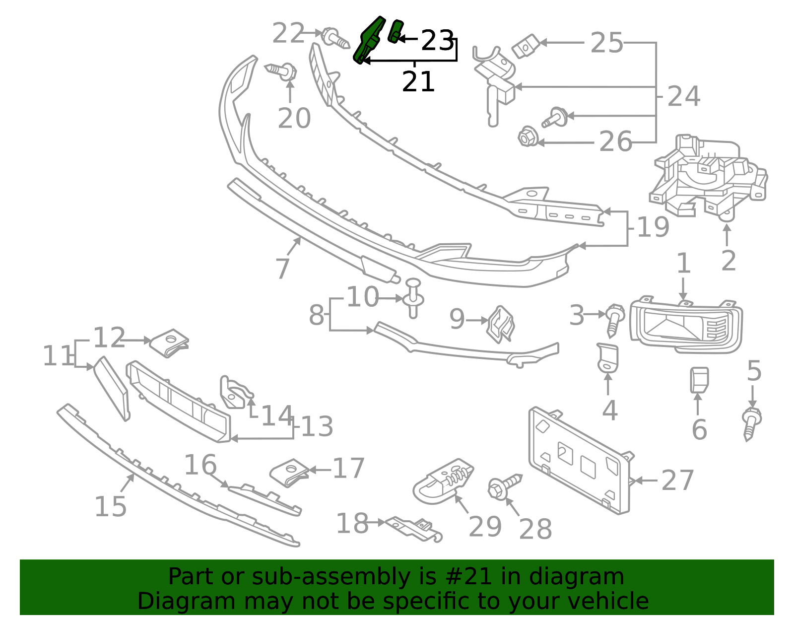 Genuine OEM Ford Part - Upper Reinforced RL3Z-17C947-B | Genuine OEM ...