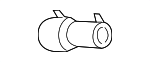 9A712105400 - Cooling System: Outlet Tube for Porsche Image image