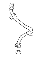 95812107505 - : Water Pipe for Porsche: Cayenne Image