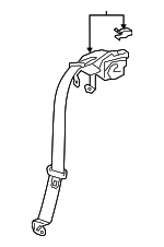 7337024070F1 - Electrical: Outer Belt Assembly for Lexus: RC F, RC200t, RC300, RC350 Image