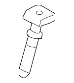 CU5Z96610A16BE - Body: Headrest Guide for Ford: Taurus | Lincoln: MKT, MKZ Image