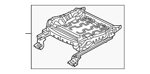 DG1Z9661710F - Body: Seat Track for Ford Image