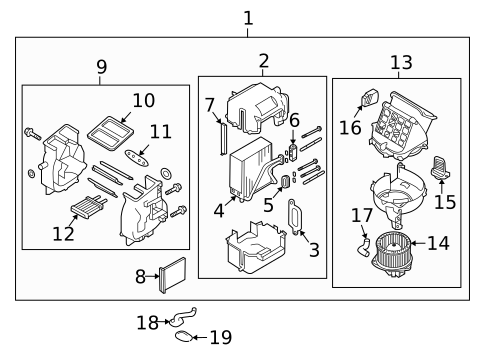 Condenser, Compressor & Lines for 2011 Chevrolet Aveo5 #1