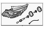 92102A8060 - Electrical: Headlamp Assembly for Kia Image