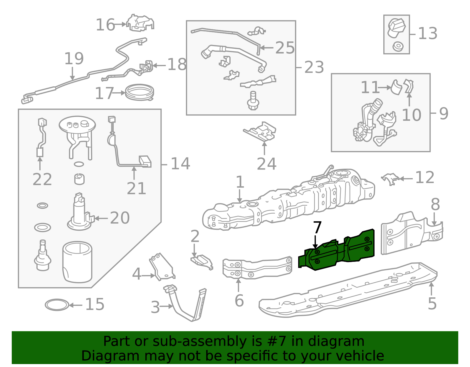 2022-2026 Toyota Tundra Fuel Tank Shield 77698-0C010 | OEM Parts Online