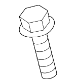 1140610206K - Suspension: Stabilizer Clamp Bolt for Genesis: G70, G80, G90, GV60, GV70, GV80, GV80 Coupe | Hyundai: Accent, Elantra, Elantra Coupe, Elantra GT, Elantra N, Equus, Genesis, Genesis Coupe, Ioniq, Ioniq 5, Ioniq 6, Kona, Kona Electric, Kona N, Palisade, Santa Cruz, Santa Fe, Santa Fe Sport, Santa Fe XL, Sonata, Tucson, Veloster, Veloster N, Venue, Veracruz Image