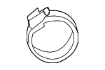 99951269801 - Engine: Intake Pipe Clamp for Porsche: 911 Image
