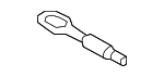 4H0805615A - Body: Tow Eye for Audi Image