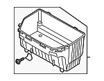 4KE863362B - Body: Storage Box for Audi Image