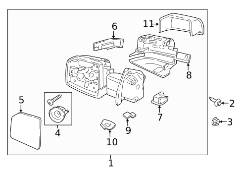 Outside Mirrors for 2015 Ford F-150 #0