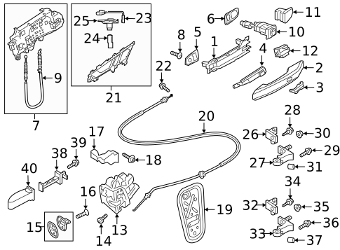 Keyless Entry Components for 2023 Audi Q5 PHEV #2
