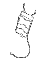 8W0881377 - Body: Center Support for Audi Image