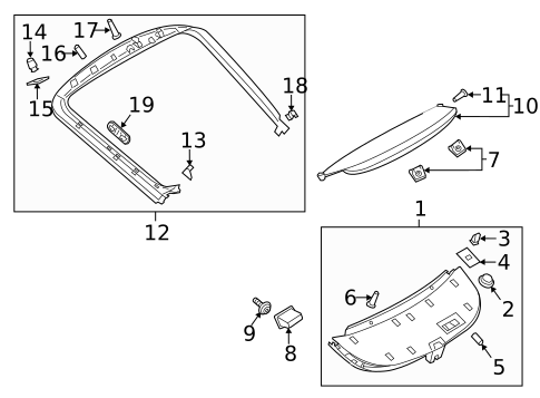 Interior Trim for 2008 Porsche Cayman #1