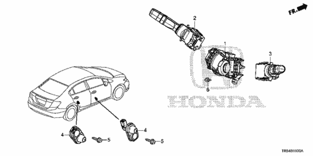 Combination Switch for 2012 Honda Civic #0