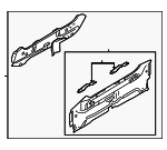 DF7170750A - Body: Rear Panel Assembly for Mazda: 2 Image