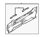 DF717075XA - Body: Rear Body Panel for Mazda: 2 Image