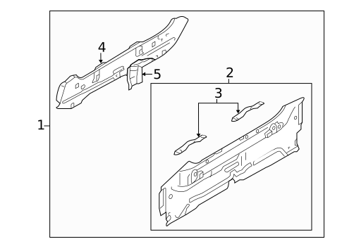 Rear Body for 2013 Mazda 2 #0
