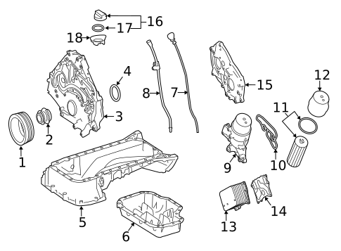 Valve Train Components for 2013 Mercedes-Benz E 63 AMG&reg; #1