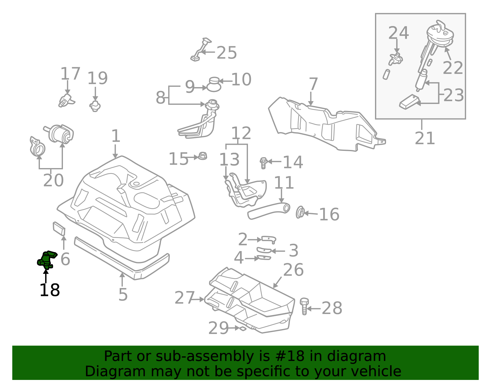 BP5W-18-741 - Solenoid Valve - 1999-2005 Mazda | Mazda Swag