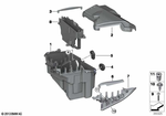 12907553969 - Engine Electrical System: Bottom Part, E-Box for BMW Image