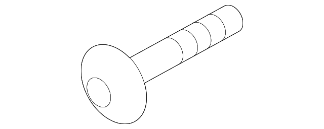 Radiator Support Air Deflector Bolt - Porsche (N-911-776-01)
