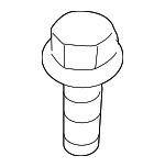 MU001009 - Electrical: Headlight Mounting Bolt for Mitsubishi Image