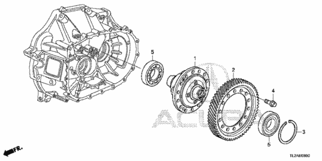 MT Differential for 2014 Acura TSX #0