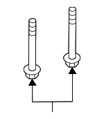 LR000094 - Engine: Side Mount Bolt for Land Rover: Defender 110, Defender 130, Defender 90, Discovery, Discovery Sport, LR2, Range Rover, Range Rover Evoque, Range Rover Sport Image