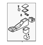 92112FE500OE - Body: Console Assembly for Subaru Image