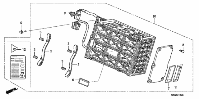 IMA Battery for 2005 Honda Civic #0