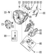 68373843AA - AS60T; 6 Speed; Automatic Transaxle: Torque Converter Hub Seal for Mopar Image