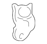 8966901010 - Electrical: ECM Upper Bracket for Toyota: Corolla, Matrix Image