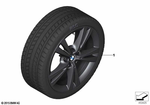 36115A4F548 - : Rdci Wheel &amp; Tire, Winter, Black for BMW Image