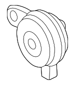 38100SCPW02 - Electrical: Horn for Honda: Civic, Pilot Image