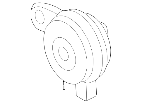Horn for 2003 Honda Civic #0