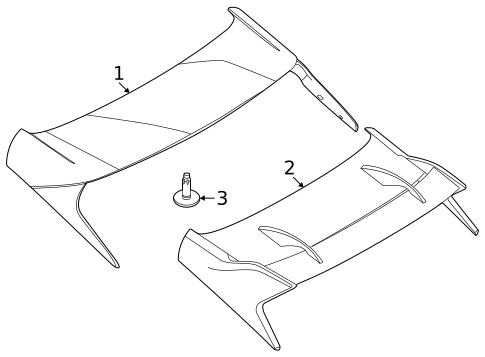 Spoiler for 2024 Ford Mustang Mach-E #0