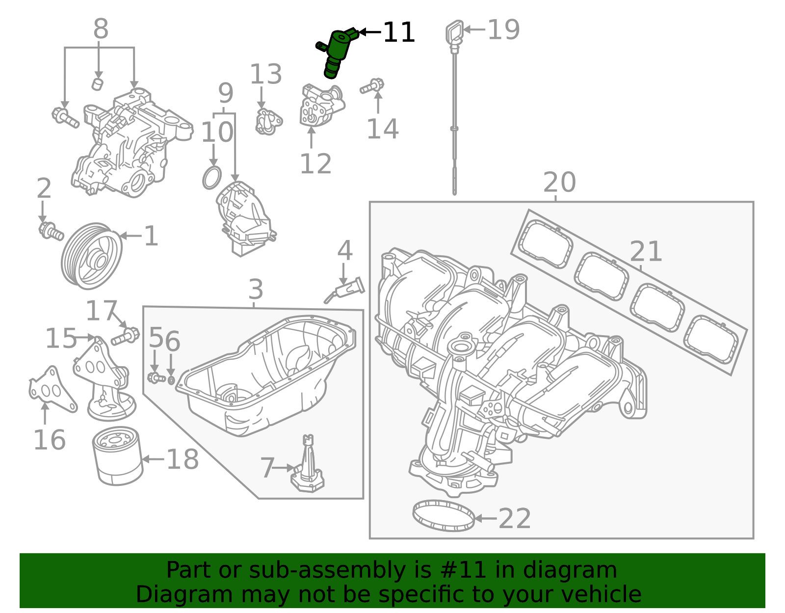 Pyfa14440c PY8W-14-440 - Engine Variable Displacement Oil Control Solenoid - 2018 ...