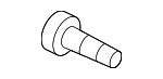 93901222J0 - Body: Body Side Molding Screw for Honda Image
