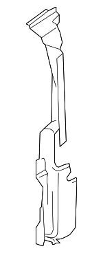 PDB500510 - Body: Side Air Baffle for Land Rover: Range Rover Image