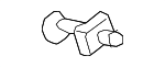 6221724020 - Body: Body A-Pillar Trim Panel Clip for Lexus Image