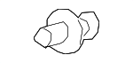 6256633010 - Body: Kick Panel Retainer for Lexus Image